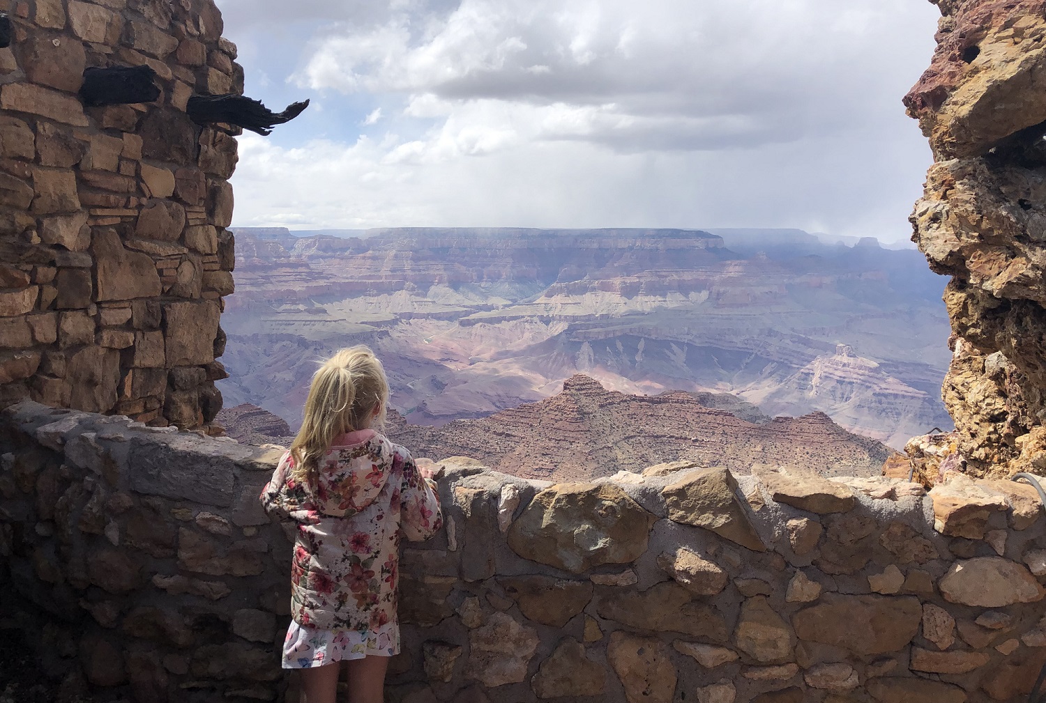 Grand Canyon met with kids