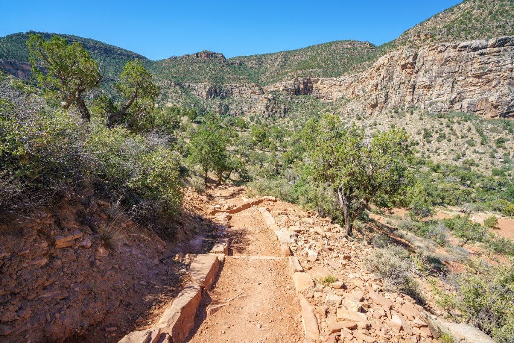 Hermit Trail hikes Grand Canyon